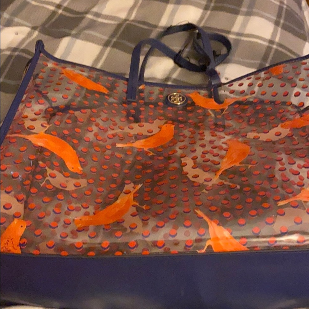 Tory Burch beach tote